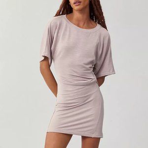 HTF Daily Practice by Anthropologie Side-Twist Tee Dress